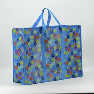 ถุงช้อปปิ้งแสนสะดวก160gsm ถุง PP เคลือบไม่ทอพร้อมซิปใช้งานได้จริงสำหรับการใช้งานในชีวิตประจำวัน - Product Image 3