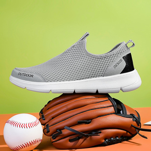 Chaussures décontractées pour hommes grandes tailles, mode été, chaussures de sport et de marche, tige en maille respirante, semelle souple en EVA légère - Product Image 6