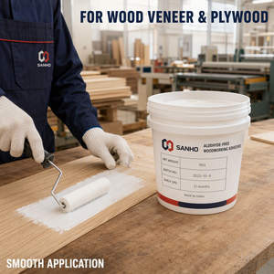 Colle PVA à prise rapide pour placages de meubles en bois, panneaux de placards, revêtements de portes et travaux de menuiserie <span class=keywords><strong>professionnels</strong></span> - Product Image 2