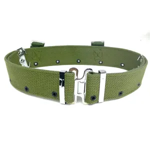 2.25 "Olive quân đội màu xanh lá cây đa chức năng vòng móc áo nhanh chóng phát hành nhiệm vụ nặng nề vành đai chiến thuật với thép phụ kiện