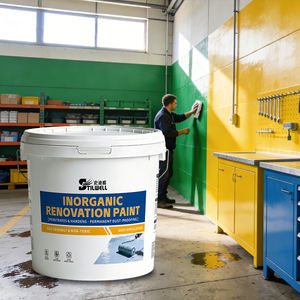 Peinture liquide inorganique <span class=keywords><strong>anti</strong></span>-<span class=keywords><strong>moisissure</strong></span> et <span class=keywords><strong>anti</strong></span>-décapage à faible odeur pour meubles et murs, couleur personnalisable pour hôtels et écoles maternelles - Product Image 1