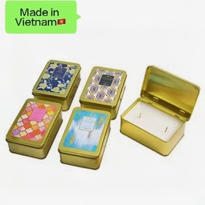 Lata promocional Velas de cera de soja Viajes al aire libre Portátil 2 mechas Velas perfumadas naturales - Product Image 5