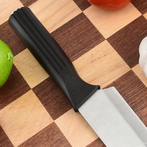 Juego de Cuchillos de Cocina de Acero Inoxidable de Nuevo Diseño, Tijeras, Cuchillo de Chef, Cuchillo Multiusos, Cuchillos Afilados con Mango de Plástico - Product Image 5