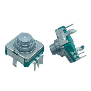 Hongyan <span class=keywords><strong>ec11</strong></span> siêu mỏng thu nhỏ gia tăng 360 độ xoay liên lạc quay mã hóa 10mm Tổng chiều dài loại núm xung - Product Image 3