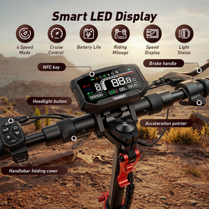 Nuevo Scooter Todoterreno GX3 PRO 2026 con Suspensión de Doble Resorte, Resistente al Agua IP54, Plegable, para Adultos - Product Image 5
