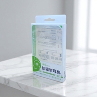 Boîtes d'emballage en plastique PET PVC recyclables sur mesure OEM pour l'emballage d'électronique, boîtes en plastique pliables écologiques