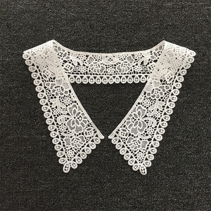 Diseño de moda Cuello de seda de leche Cuello de encaje Bordado para vestidos - Product Image 4