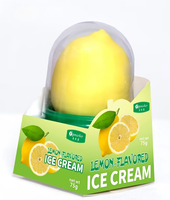 Crème glacée croustillante au chocolat et à la mangue, prix de gros, aliments chinois, crème glacée à la mangue