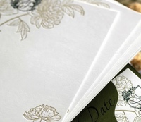 Invitations de mariage personnalisées de haute qualité, design personnalisé, papier découpé en relief, invitations de mariage élégantes et luxueuses