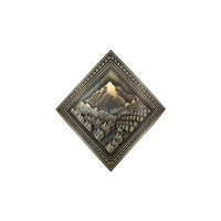Épingle en métal bronze personnalisé Émail dur doux Technique Plaque d'immatriculation mexicaine Épingles à chapeau Badge d'État personnalisé Utilisation de souvenirs