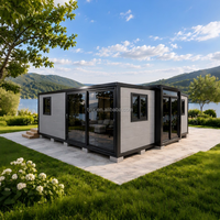 Maison Conteneur Extensible Maisons Mobiles de Chine Préfabriquées 2 Chambres Petite Maison Portable Modulaire