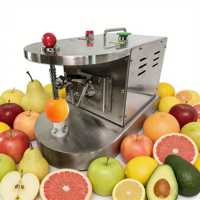 Éplucheuse de fruits électrique commerciale en acier inoxydable 304, machine à éplucher les oranges, les citrons, les pommes et les agrumes à grande vitesse