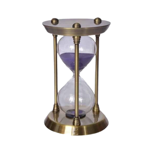 Reloj <span class=keywords><strong>de</strong></span> Arena <span class=keywords><strong>de</strong></span> <span class=keywords><strong>15</strong></span> <span class=keywords><strong>Minutos</strong></span>, Hecho a Mano, Ecológico, <span class=keywords><strong>de</strong></span> Latón, <span class=keywords><strong>de</strong></span> Lujo, para Decoración Moderna del Hogar, Ideal como Regalo o Recuerdo - Product Image 1