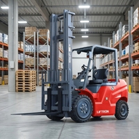 Forklift Listrik Lithium Ion Liftron CPD35 3500kg Kapasitas Tinggi untuk Penanganan Material di Pabrik Profil Aluminium