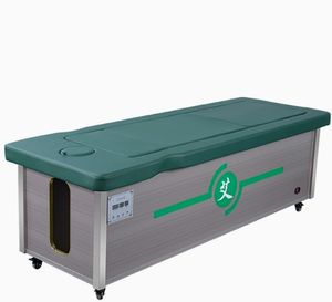 Lit de thérapie par <span class=keywords><strong>moxibustion</strong></span> électrique Moxa sans fumée POD Sauna Table SPA Appareil de massage complet du corps SANYUAN <span class=keywords><strong>Machine</strong></span> de purification - Product Image 6