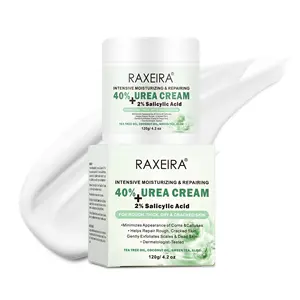 Nhãn hiệu riêng làm trắng chuyên sâu dưỡng ẩm sửa chữa cây trà Aloe Vera 40% urê Mặt kem với 2% salsylic