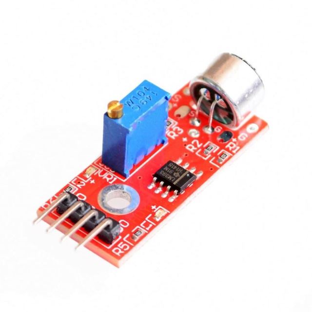 Pcba KY-037 4pin Voice Sound Detection Sensor Module Microphone Transmitter Smart Robot Car for arduino DIY Kit