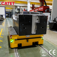 Carro de Transporte Eléctrico de 70 Toneladas con Fuente de Alimentación Múltiple Opcional, Carro de Transporte Pesado para Fábrica y Taller