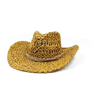 Großhandel Sommer Neue Mode Herren Cowboy Mexiko Strohhut Strandurlaub Maisstrohhut - Product Image 5