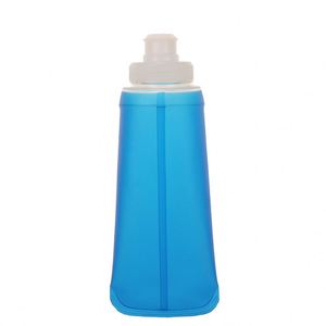 Free sample tpu soft flask running collapsible <b>water</b> <b>bottle</b> <b>hot</b> <b>water</b> <b>bottle</b> with soft toy <b>cover</b> lid soft squeeze plastic - Product Image 4