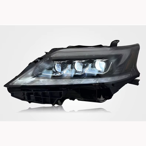 2012-2015 Lexus RX270 RX350 RX450h accesorios de coche nuevo negro LED ojo único tres lentes faro - Product Image 3
