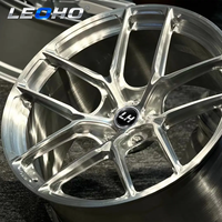Jantes en alliage forgées personnalisées P101SC brossées concaves de 18, 19, 20, 21, 22, 24 pouces 5x114.3 5x120 5x112 pour BMW, Mercedes, Porsche, Tesla