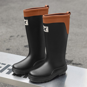 Nova Chegada: Botas de Chuva Femininas de Salto Alto, Impermeáveis, Antiderrapantes e Resistentes ao Desgaste, em Borracha, Estilo Japonês de Salto Longo - Product Image 2