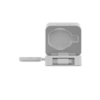 Nouveau chargeur sans fil magnétique pliable 3-en-1 avec câble intégré, station de charge de bureau, charge rapide, affichage numérique, 15W, iPhone
