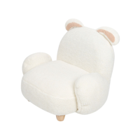 Meubles pour enfants Offre Spéciale Fauteuil pour enfants en tissu Teddy rembourré en forme de lapin Accent Canapé de loisirs