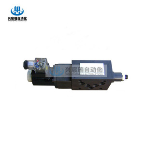 Vanne de régulation de débit électromagnétique Le-F10D-A Le-F10D-O Le-F10D-B pour système hydraulique et produits pétroliers - Product Image 1