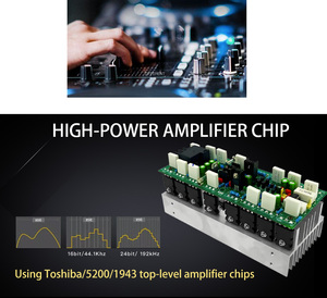 Full Set Aluminium Professionele Omroepinstallatie Apparatuur Moskee/School Versterker Usb Sd Microfoon Speaker 16-Bit Cd - Product Image 3