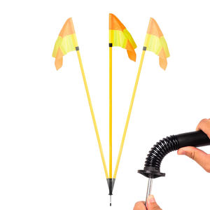 Poteau d'entraînement pour <span class=keywords><strong>terrain</strong></span> de football, drapeau d'angle de football, équipement de football scolaire, poteau d'obstacle - Product Image 6