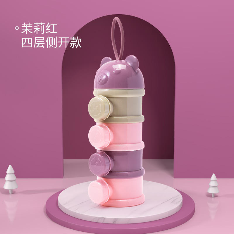 Cuatro capas moradas con apertura lateral