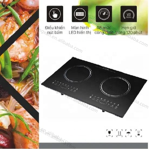 Cocina <span class=keywords><strong>de</strong></span> <span class=keywords><strong>Inducción</strong></span> Eléctrica <span class=keywords><strong>de</strong></span> 2 Quemadores, 3000W, Placa <span class=keywords><strong>de</strong></span> <span class=keywords><strong>Inducción</strong></span> Doble - Product Image 5