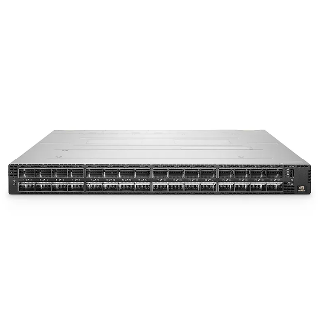 Mellanox MQM8790-HS2F Original 40-Port InfiniBand Smart Switch External Management 200Gb/s PoE VLAN Stackable Switch