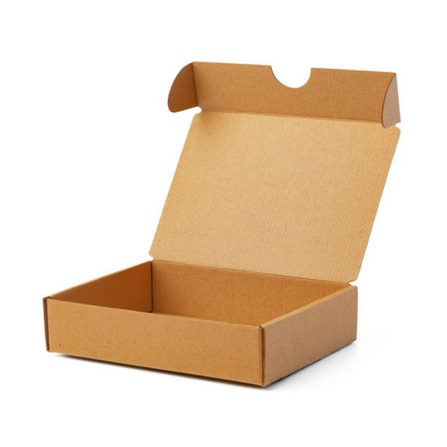 Custom Logo Printed Brands Eco-Friendly Delivery Kraft Mailer Box Shipping  Paper Box for Daily Goods&Food&Gift