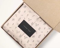 Papier de soie personnalisé imprimé en gros pour emballage de produits, boîte cadeau e-commerce, papier d'emballage cadeau