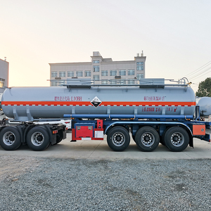 รถกึ่งพ่วงเหล็กขนาดใหญ่สำหรับสินค้าที่มีการกัดกร่อนราคาพิเศษส่งตรงจากโรงงาน - Product Image 5