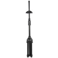 Support de trombone en métal réglable CNBear POS-2 avec hauteur réglable de 61 à 129 cm, design portable et option sac de transport