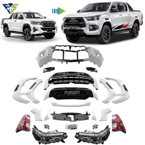 Front Face Upgrade G-R Hilux Body Kit For Hilux 2016-2022 Accessories Revo To Rocco G-R 2022