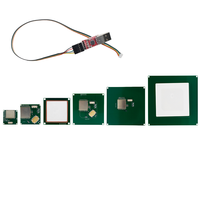 YRM100 UHF RFID Módulo lector integrado 1-5.5dbi Antena USB Escritor TTL RFID Lector de tarjetas Escritor EPS32/STM32 860-960MHz