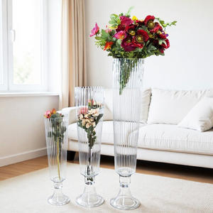 <span class=keywords><strong>Centro</strong></span> <span class=keywords><strong>de</strong></span> <span class=keywords><strong>Mesa</strong></span> con Soporte <span class=keywords><strong>para</strong></span> Flores y Cilindro <span class=keywords><strong>de</strong></span> <span class=keywords><strong>Vidrio</strong></span>, Ideal <span class=keywords><strong>para</strong></span> Decoración <span class=keywords><strong>de</strong></span> Bodas, Fiestas y Eventos - Product Image 4