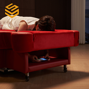 Combiné électrique moderne de <span class=keywords><strong>lit</strong></span> et de sofa de massage de pied d'acier inoxydable pour des hôtels et l'usage commercial - Product Image 5
