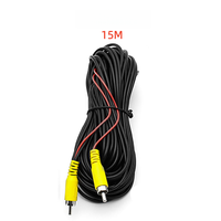 Câble AV RCA 6M 10M 15M 20M pour caméra de recul avec fil de déclenchement vidéo pour moniteur de stationnement de voiture
