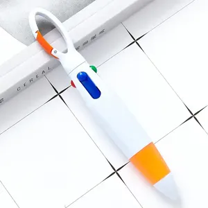 ปากกาปุ่มกดสำหรับปีนเขา สีแดง เหลือง น้ำเงิน เขียว 4 สี ปากกาปุ่มกดพกพา - Product Image 4