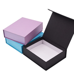 OEM Custom Logo <b>Book</b> Shaped Magnet <b>Box</b> with Embossed Matt Lamination Recycled Materials for USB Gift Packaging Raffia Insert - Product Image 1