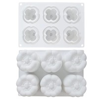 Moule en silicone personnalisé en gros, forme de plante de poivre, pour mousse française, gâteau au chocolat, moule 3D en silicone, moule en silicone pour fondant