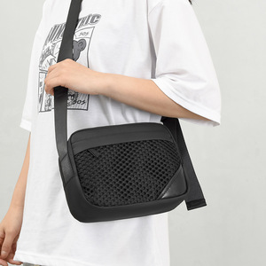 Bolso Bandolera Cruzado Unisex Geométrico de PU Impermeable con Borla y Bordado, Productos de Moda - Product Image 3