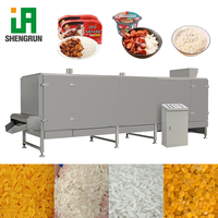 Machine automatique de fabrication de riz nutritionnel fortifié en acier inoxydable, extrudeuse de riz artificiel entièrement automatique