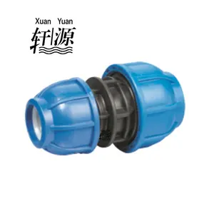 PN10 Irrigation PP Compression Fitting Female Adaptor For PE PVC PPR Irrigation Pipes OEM Customizable Casting Technics